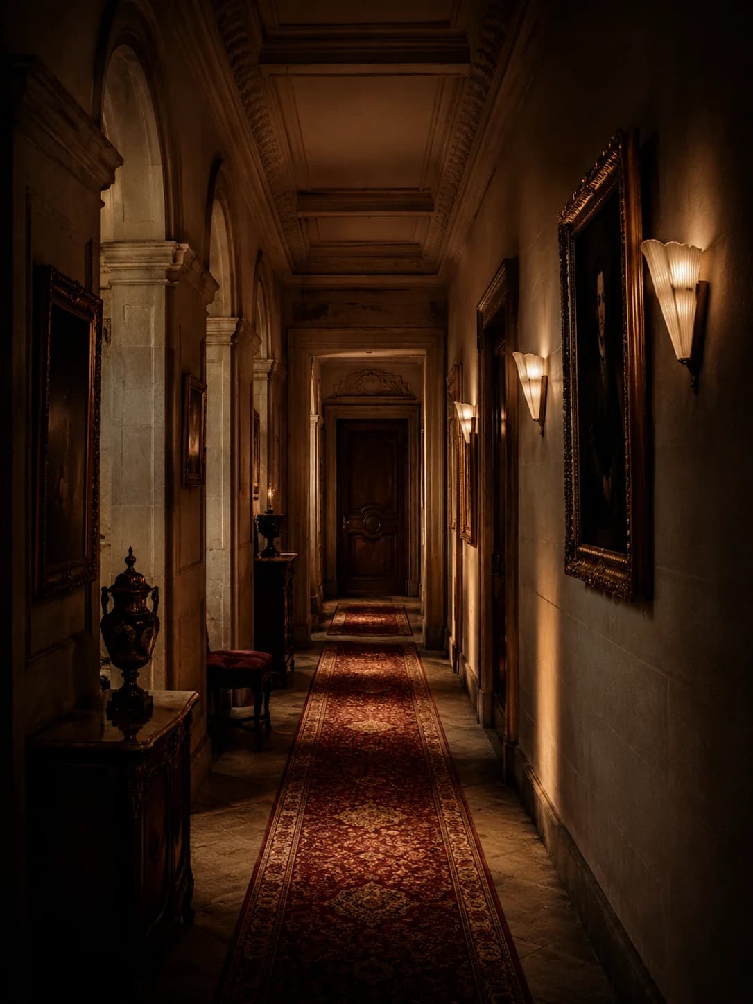 Couloir du château