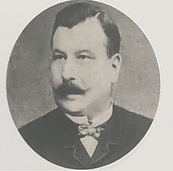 Historical portrait of Jean Descas, Bordeaux wine merchant